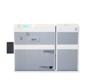 S3200DUO financial retransfer card printer with dual feeder